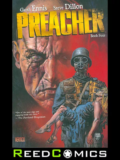 PREACHER BOOK 4 GRAPHIC NOVEL (368 Pages) New Paperback Collects #34-40 + extras