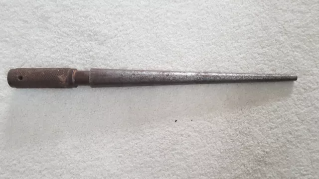Medidor de dedos de joyería antiguo/hoja de trigo