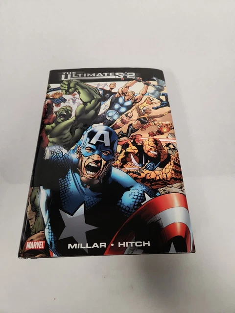 THE ULTIMATES 2 (V. 2) By Mark Millar , Hitch - Hardcover Marvel Comics Book