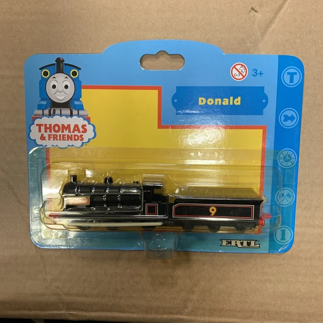 THOMAS THE TANK Engine & Friends ERTL DONALD TRAIN DIECAST NEW & SEALED ...