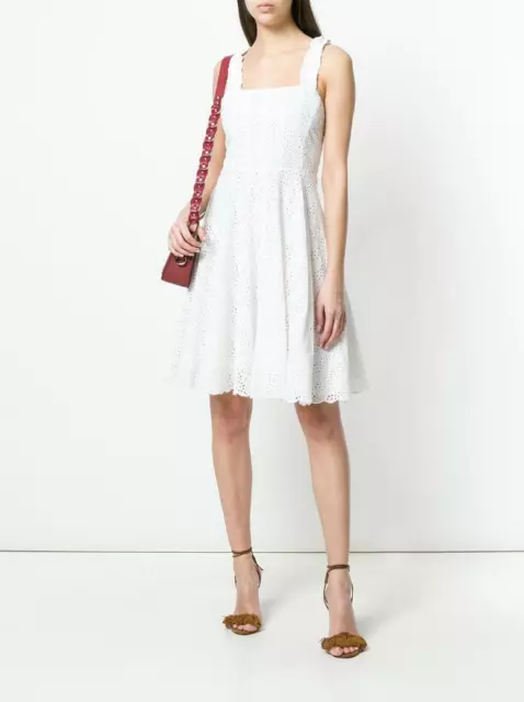 -40% Abito da Donna My Twin Off White Vestito Estivo In Cotone  ̶€̶ ̶2̶5̶0̶