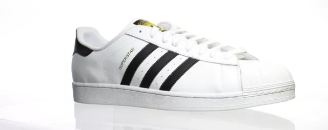 Adidas Mens Superstar White/Black/White Fashion Sneaker Size 19 (1381688)