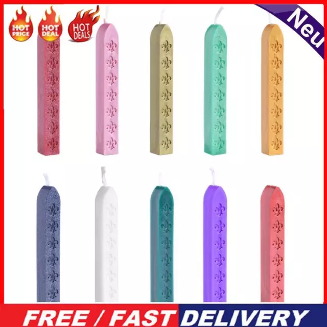Vintage DIY Seal Strips Sealing Wax Stick Paint Stamps for Envelope Invitations
