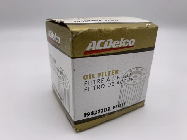 ACDELCO ENGINE OIL Filter PF1237 $18.78 - PicClick AU
