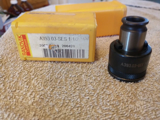 sandvik coromant A393.03-SES 1-1/2 Tap Adapter - fast shipping