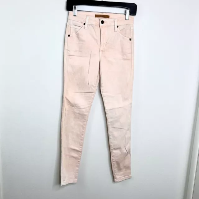 Joes Jeans Womens Wasteland High Rise Ankle Skinny Pants Size 26 Peach Pink