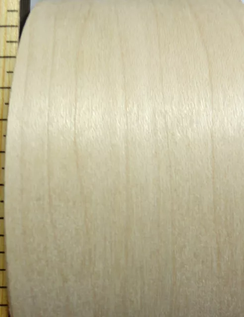 Maple wood veneer edgebanding roll 4.5" x 82" with preglued adhesive 4-1/2"