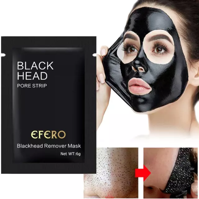 Tiefe Reinigungsschale Schwarze Reinigende Gesichtsmaske Holzkohle Schwarzkopf