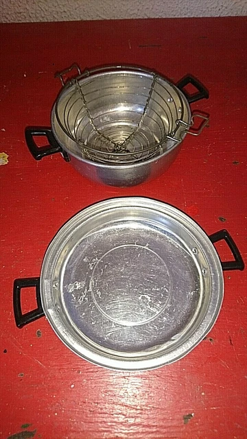 Ancienne Dînette En Tôle émaillée Pour Poupée – Service à Café Marbre Vert Et Blanc