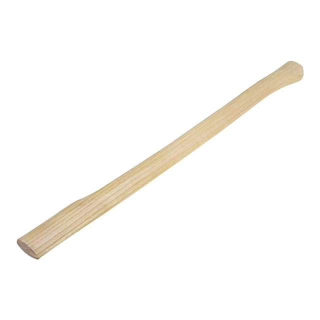 Bois Poignée 35 Pouce Long Courbé Remplaçable Poignée pour Hache Marteau Ovale
