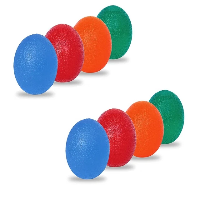 8 pz palline antistress, palline da stress esercizio spremere, palline da stress gel A9Z4