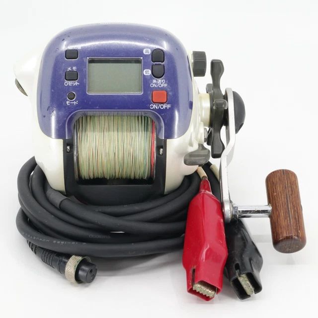 SHIMANO DENDOU MARU 3000R Exc 5+ Electric Reel w/ Cable Big Game