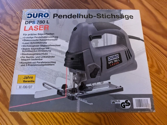 Duro Pro Stichsäge D-PS 851 - Pendelhubstichsäge Mit LED-Licht & 4 Stufen