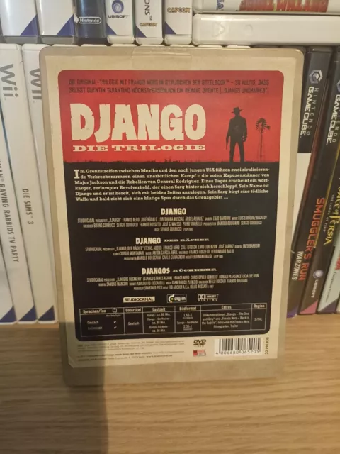 Django - Die Trilogie 3 DVDs Steelbook  Franco Nero 3