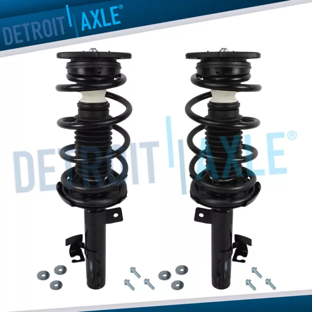Pair (2) Front Struts w/ Coil Spring for 2004 - 2008 2009 2010 Mazda 3 Mazda 5