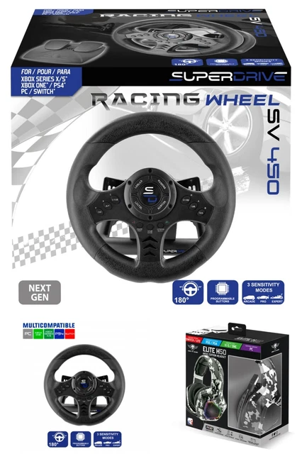 Volante De Corrida Pedal Racing Jogos Para PS4/PS3/PC/Xbox One/Xbox