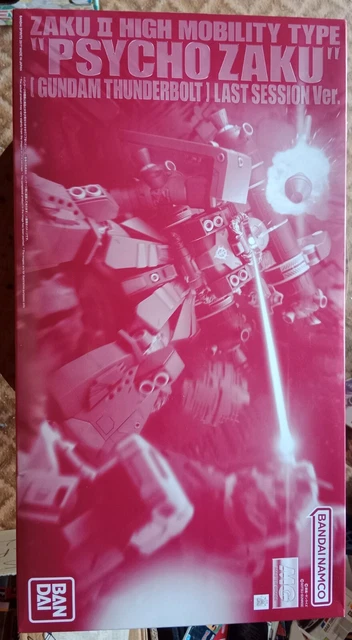 Bandai MG Zaku High Mob Psycho Zaku VR Ka 1/100 - Kit Maquette Mobile Suit Gundam - Modélisme Pour Fans Et Collectionneurs
