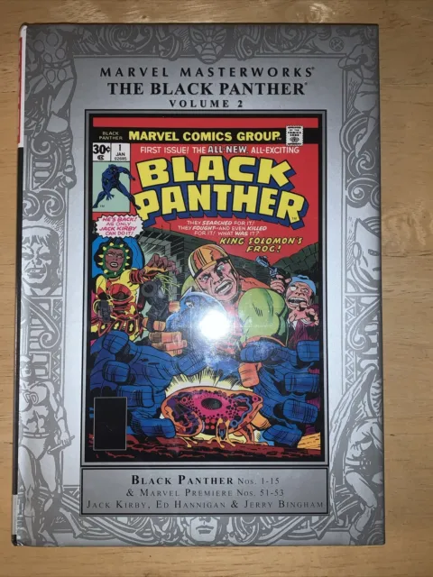 The Black Panther Volume 2 Marvel Masterworks Hardcover Sealed Brand New Rare