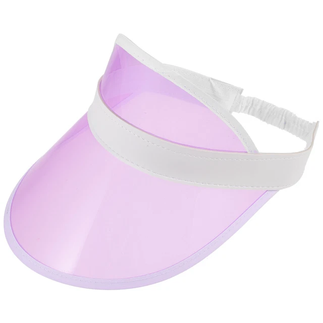 Cappello da sole outdoor trasparente visiera solare cappello mare sole cappello bloccante