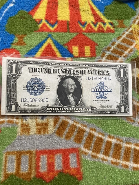 series 1923 1 dollar silver certificate