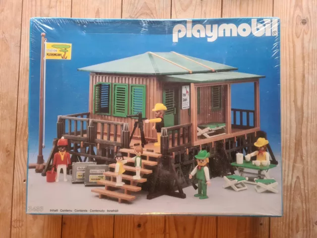 PLAYMOBIL MINI TRAILER For Quad Ranger Safari Ref 4834 6.67