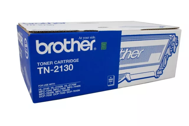 3x Brother Genuine TN-2130 Toner For DCP7040 HL2140 2150N MFC7340 1,500 Pages