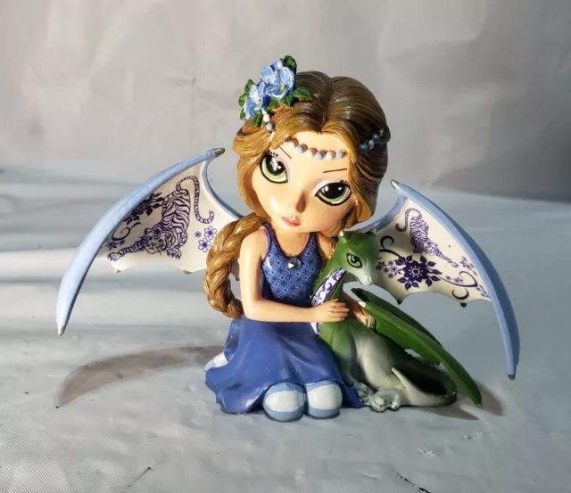 A Lifelong Journey Togethe Blue Willow Fairy Fig. Jasmine Becket-Griffith, j2#16