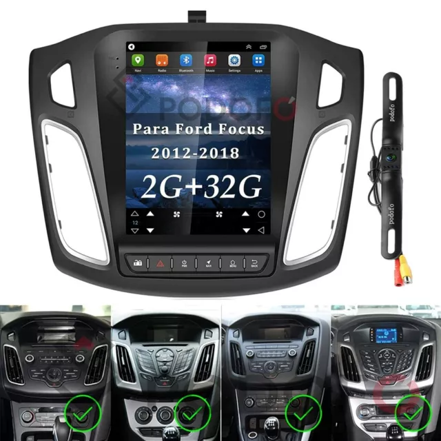 9.7" Android 10.1 Autoradio Für Ford Focus MK3 2012-2018 Stereo GPS 32GB +Kamera