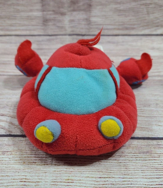 DISNEY LITTLE EINSTEINS Plush Pat Pat Rocket Ship Stuffed Beanie Red 6