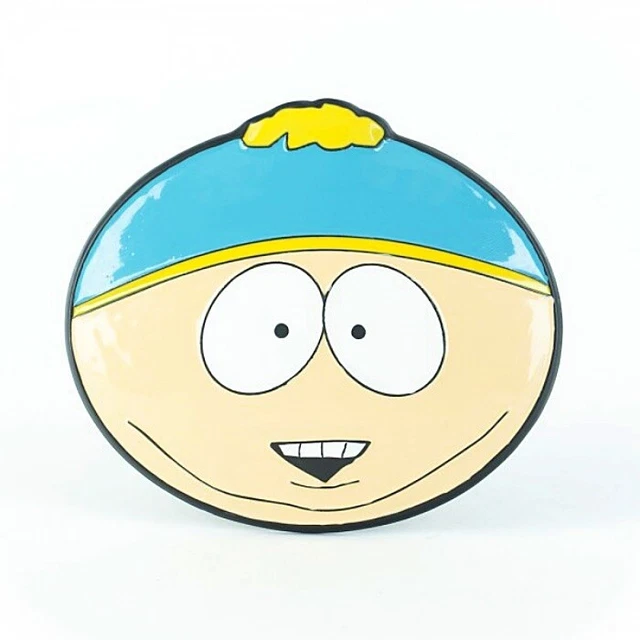 SOUTH PARK ANIMATED TV Series Cartman Face Enamel Metal Belt Buckle