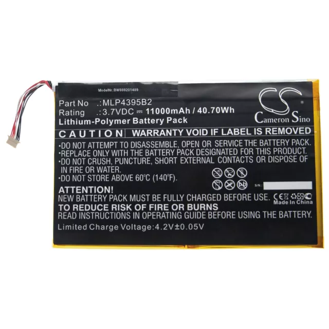 Batteria per Autel MaxiSys MY908, MS908S, Pro, MS908P Pro 11000mAh 3,7V Li-Poly