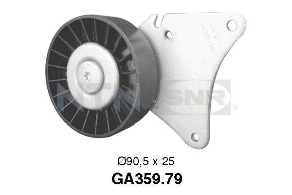SNR Galet enrouleur de courroie d'accessoire Poulie renvoi GA359.79
