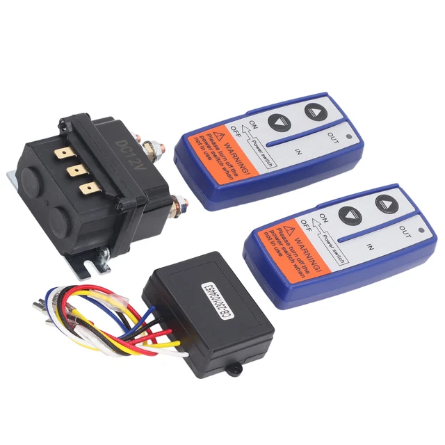 WINCH RELAY KIT 12V 250A Winch Relay Contactor Switch With Wireless