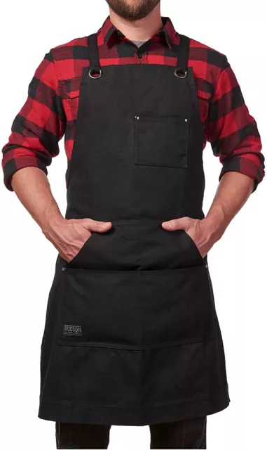 HUDSON DURABLE GOODS Waxed Canvas Work Apron 16 oz (HDG901)