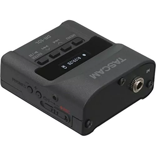 TASCAM DR-10L/LW Digital Audio Recorder With Lavalier Microphone - Black - Model 2