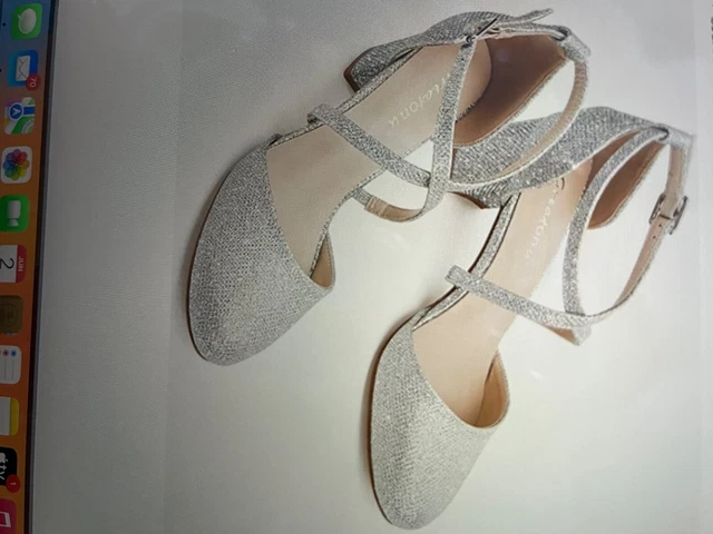 women court shoes size 6 high heel ladies ankle strap wedding party pumps