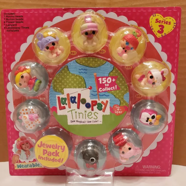 Lalaloopsy Tinies - Series 3 with Jewelry Pack 534266 - New in Package
