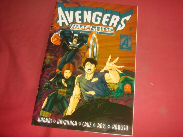 AVENGERS : TIMESLIDE Foil Cover One-Shot 1996 Marvel Comics NM