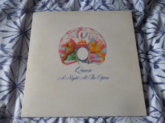 Queen - A Night At The Opera VINYL LP 1975 ORIGINAL 1ST PRESSING IN EX/EX