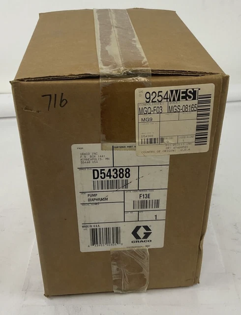 Graco D54388 Pump Diaphragm