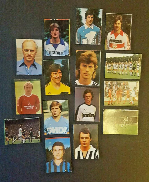 Sammelbilder Americana Fußball 1979 | 15 Stück