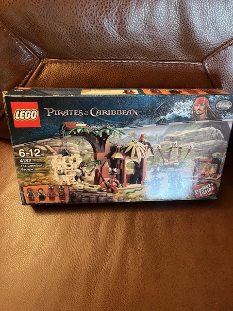 LEGO 4182 PIRATES of The Caribbean The Cannibal Escape Building Kit £37 ...