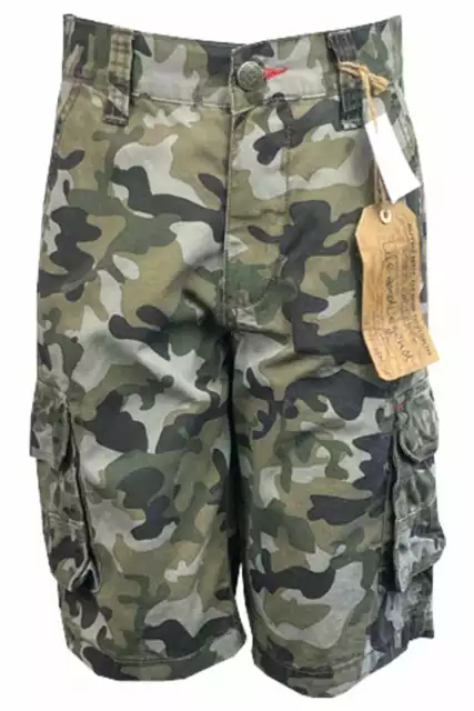 Boys Camouflage Cargo Shorts Ages 8-9,9-10,10-11,12-13 Years SUPERB QUALITY