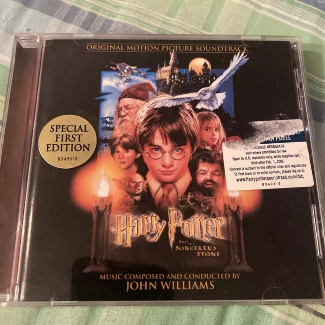 Harry Potter And The Sorcerer’s Stone Movie Soundtrack; CD John Williams