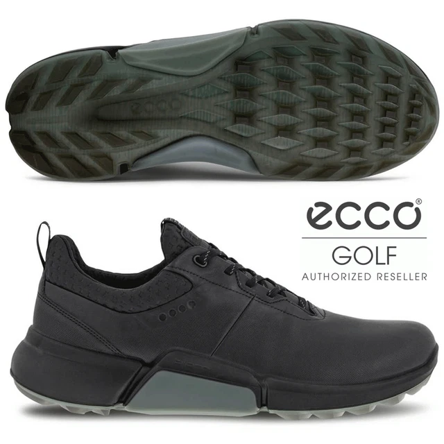 ECCO BIOM H4 Mens GoreTex Waterproof Golf Shoes Black / Dritton 40