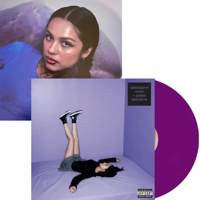OLIVIA RODRIGO: GUTS - Purple Vinyl LP - Alternate Artwork, Poster & Bonus  Track EUR 68,48 - PicClick IT