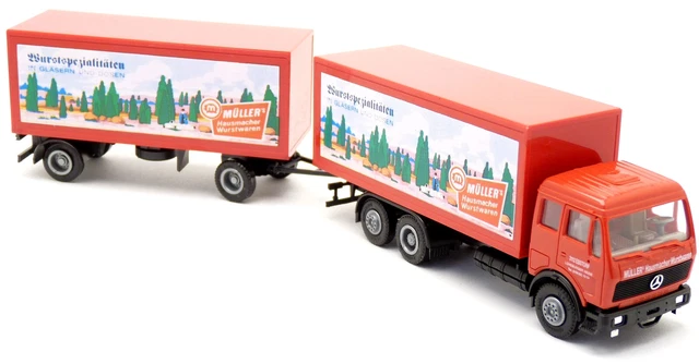 Camion Modèle Herpa 1:87 Transmax - Réduction Hungarocamion, échelle HO, Neuf