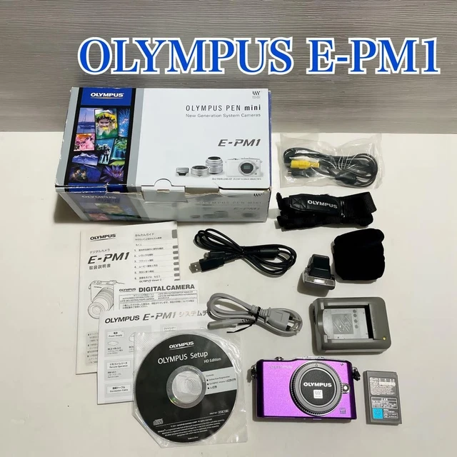 極美品』オリンパス OLYMPUS E-PM1 ボディ パープル 価格.com