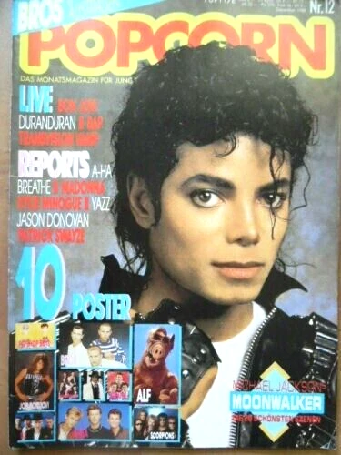 POPCORN 12 - 1988 Michael Jackson a-ha Kylie Minouge Bon Jovi U2 Duran BROS Alf