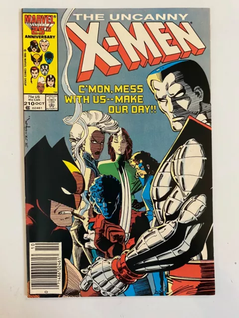 Uncanny X-Men #210 Newsstand Variant - 1St Marauders - Combine/Free Shipping C8